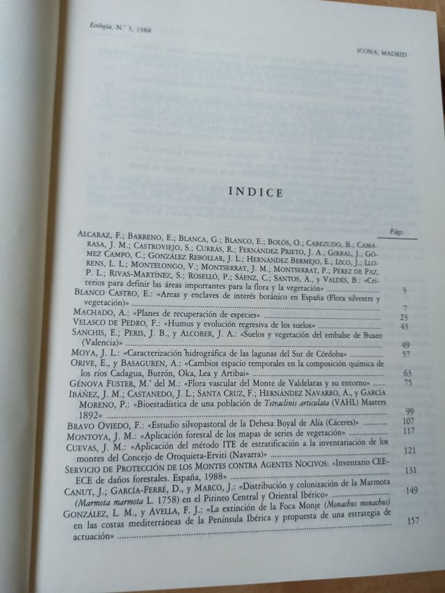 Ecologia Icona Num. 3-1989