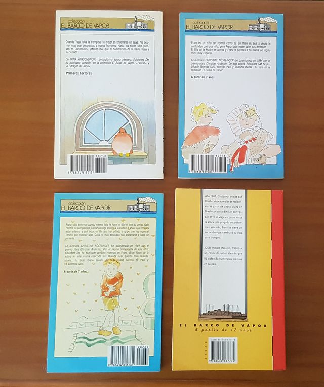 Pack Libros "El barco de vapor"