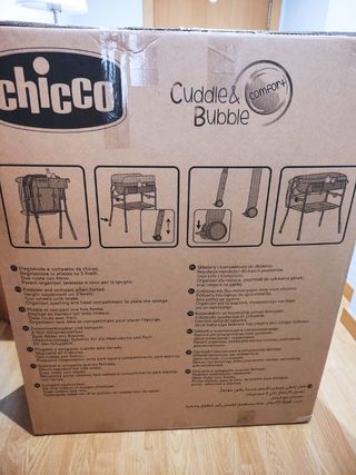 Chicco Bañera-Cambiador Cuddle & Bubble