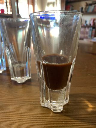 5 bicchieri vintage da amaro