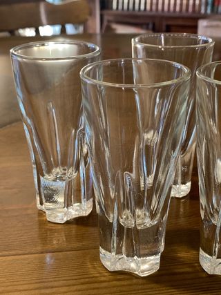 5 bicchieri vintage da amaro