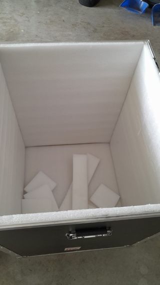 Cajón transporte mercancias