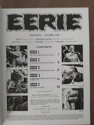 Eerie Archives HC #1 (First Edition)