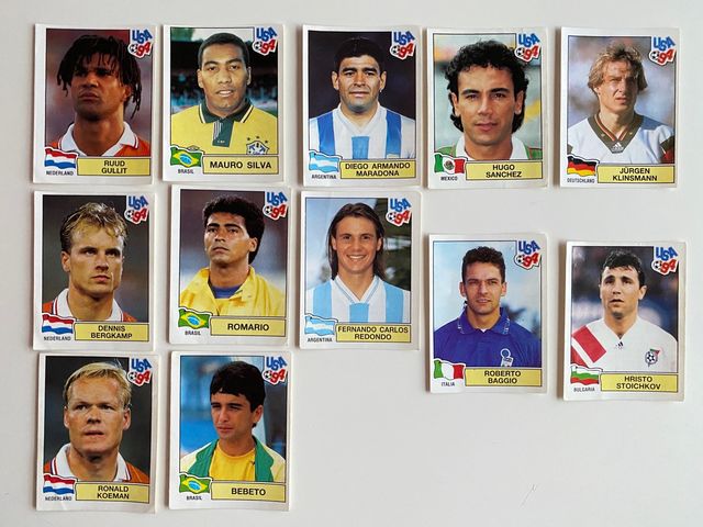 Lote cromos Mundial 1994