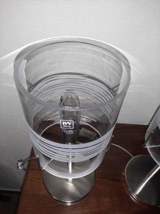 candeeiros em vidro marca IVV