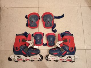 Equipo de patinaje para niñ@s 
