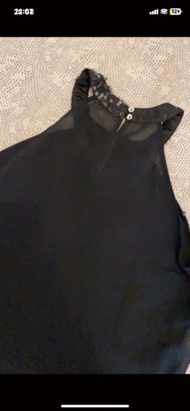 maglietta con paillettes