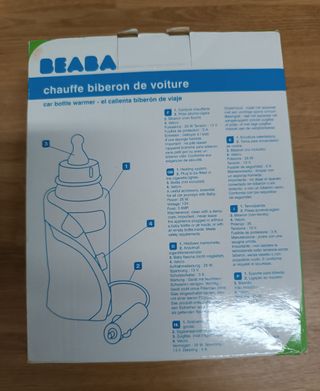 Calienta biberones de viaje 