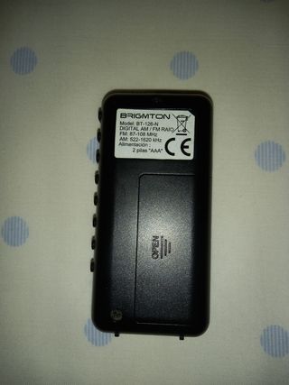 RADIO BRIGMTON AM/FM DIGITAL ALTAVOX BT 126