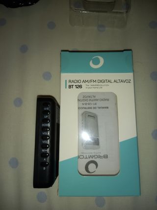 RADIO BRIGMTON AM/FM DIGITAL ALTAVOX BT 126
