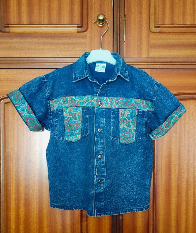 Camisa vaquera de niño