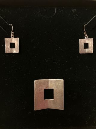 conjunto pendientes+collar