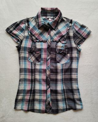 Blusa de cuadros