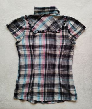Blusa de cuadros