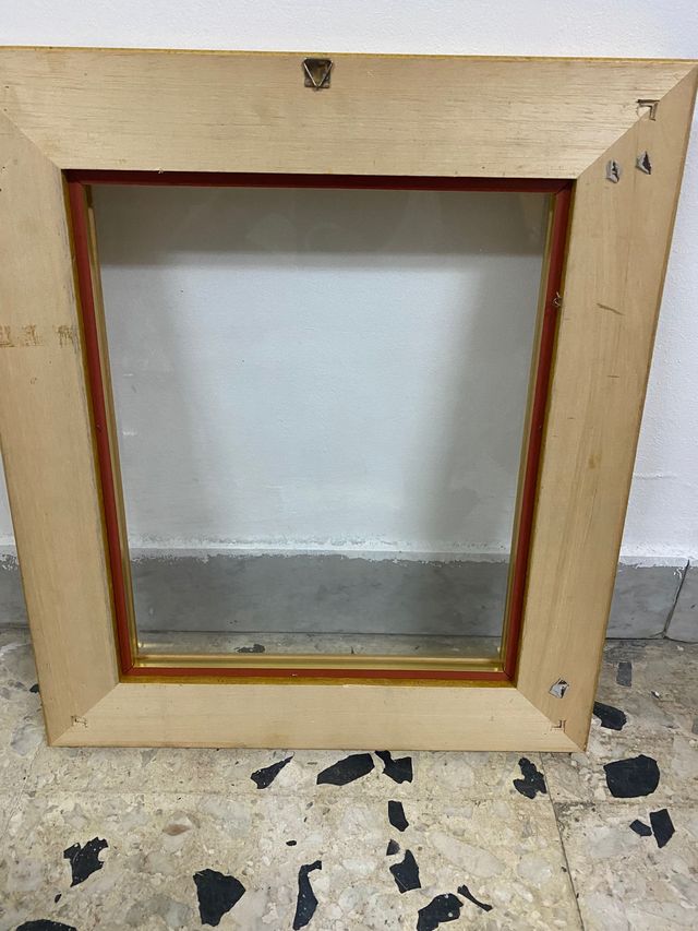 cornice oro in legno