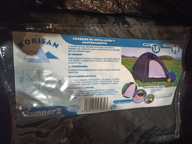 Tienda de campaña Iglu modelo Iclu