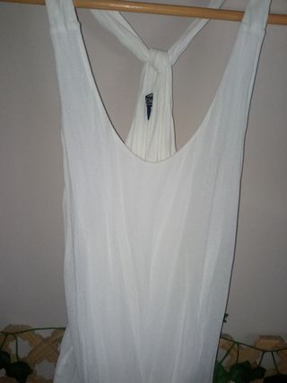 top Massimo Dutti blanco L 