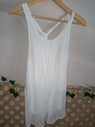 top Massimo Dutti blanco L 