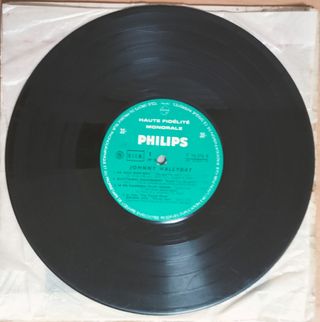 JOHNNY HALLYDAY - Vinilo 10"