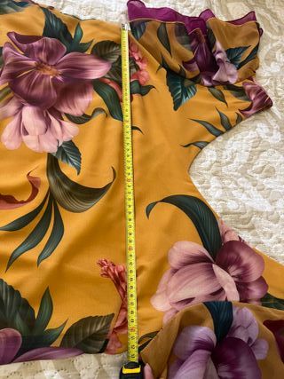 Precioso vestido con estampado floral talla 42