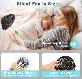 COZII Ventilador USB Recargable