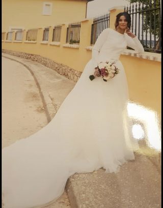 Vestido de novia de Pronovias. NEGOCIABLE 