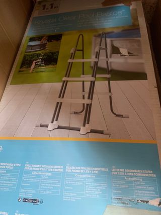 depuradora y escalera