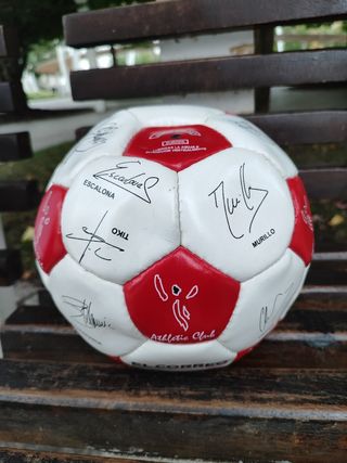 Balon-Baloia. Firmas Athletic club Bilbao