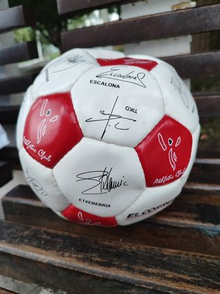 Balon-Baloia. Firmas Athletic club Bilbao
