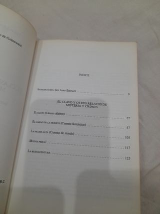 El clavo y otros relatos de misterio y crimen