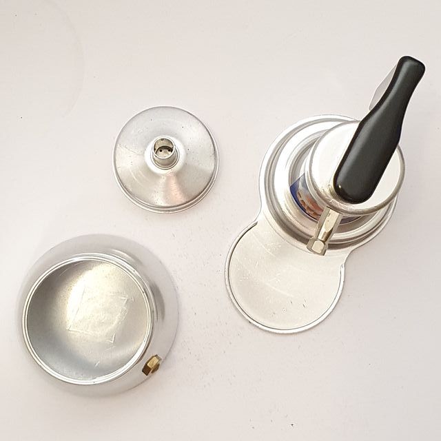 Caffettiera vintage italiana 1 tazza "Caffè Rapid"