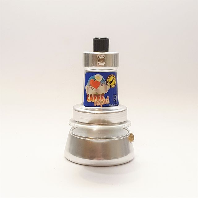 Caffettiera vintage italiana 1 tazza "Caffè Rapid"