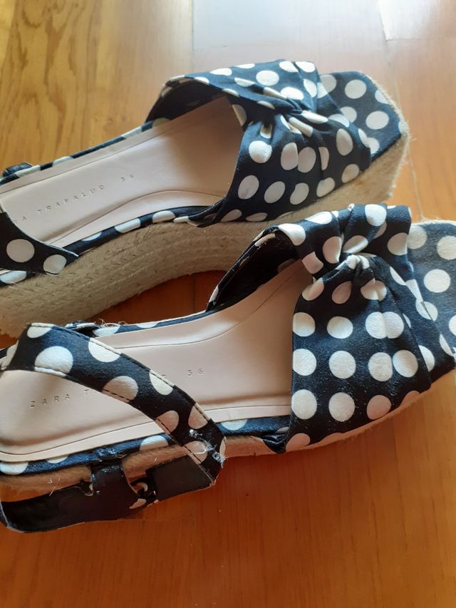 Sandalias topos num 36 TRAFALUC