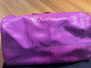 bolso de piel bimba y lola rosa 