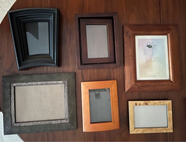 Lote de marcos para fotos