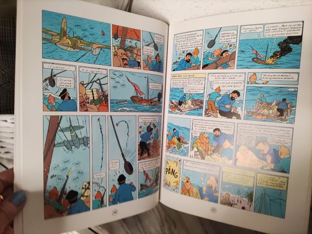 Las aventuras de TinTin  libro cómic