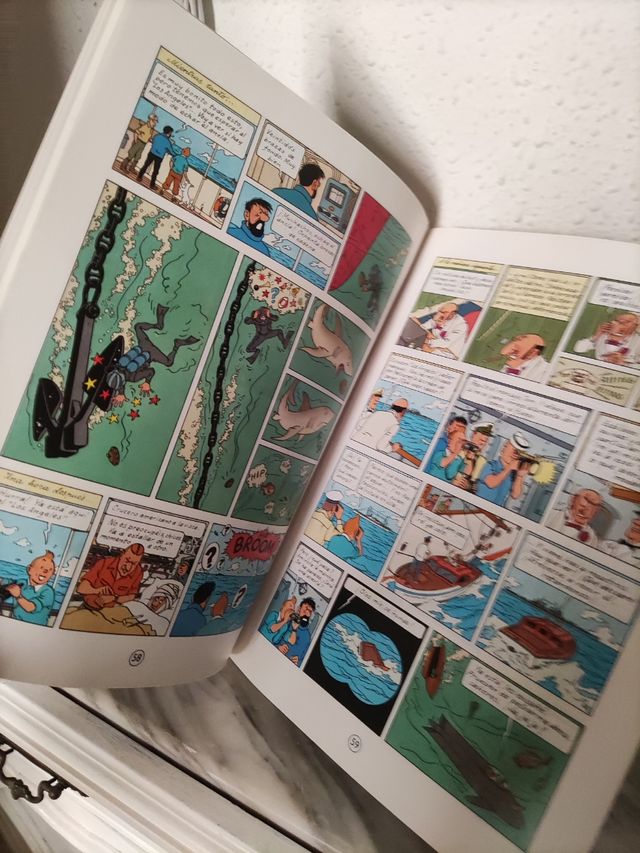 Las aventuras de TinTin  libro cómic