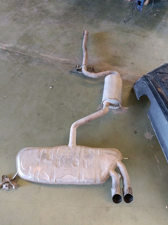 tubo de escape Audi VW