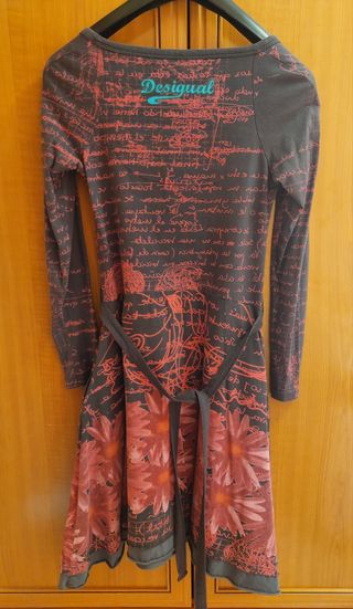 Vestido Desigual Manga Larga