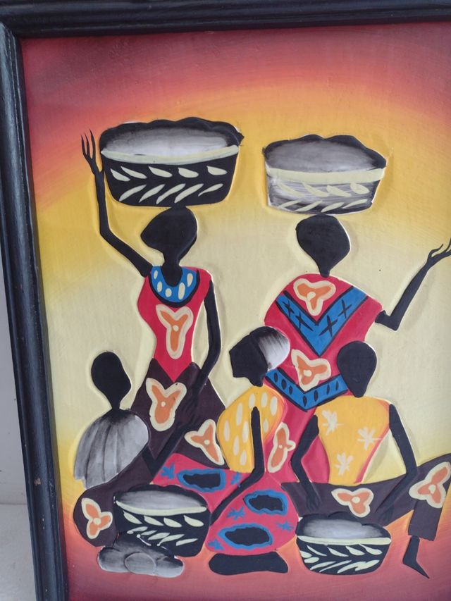 3 QUADRI IN RILIEVO.