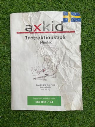 Silla coche contramarcha Axkid minikid 9 a 25 kg