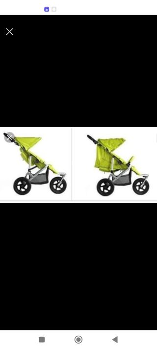 carrecoches más silla Easy Walker Sky color lima