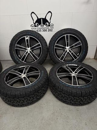 Juego llantas 5x127 Jeep Wrangler 20 pulgadas