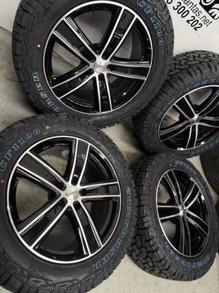 Juego llantas 5x127 Jeep Wrangler 20 pulgadas