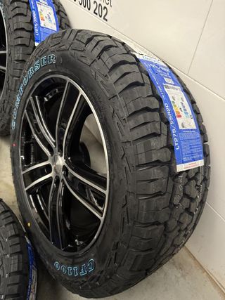 Juego llantas 5x127 Jeep Wrangler 20 pulgadas