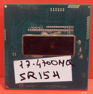 PROCESADOR INTEL I7-4700MQ FCPGA946 SR15H 4ª GENER