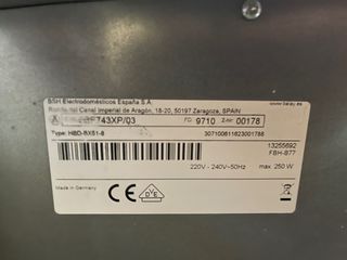 campana extractora. Usada en vivienda vacacional