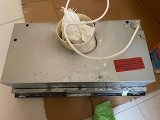 campana extractora. Usada en vivienda vacacional