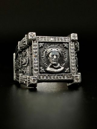 Anillo de plata de emperador 