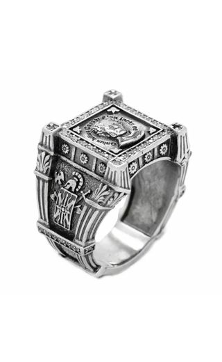 Anillo de plata de emperador 